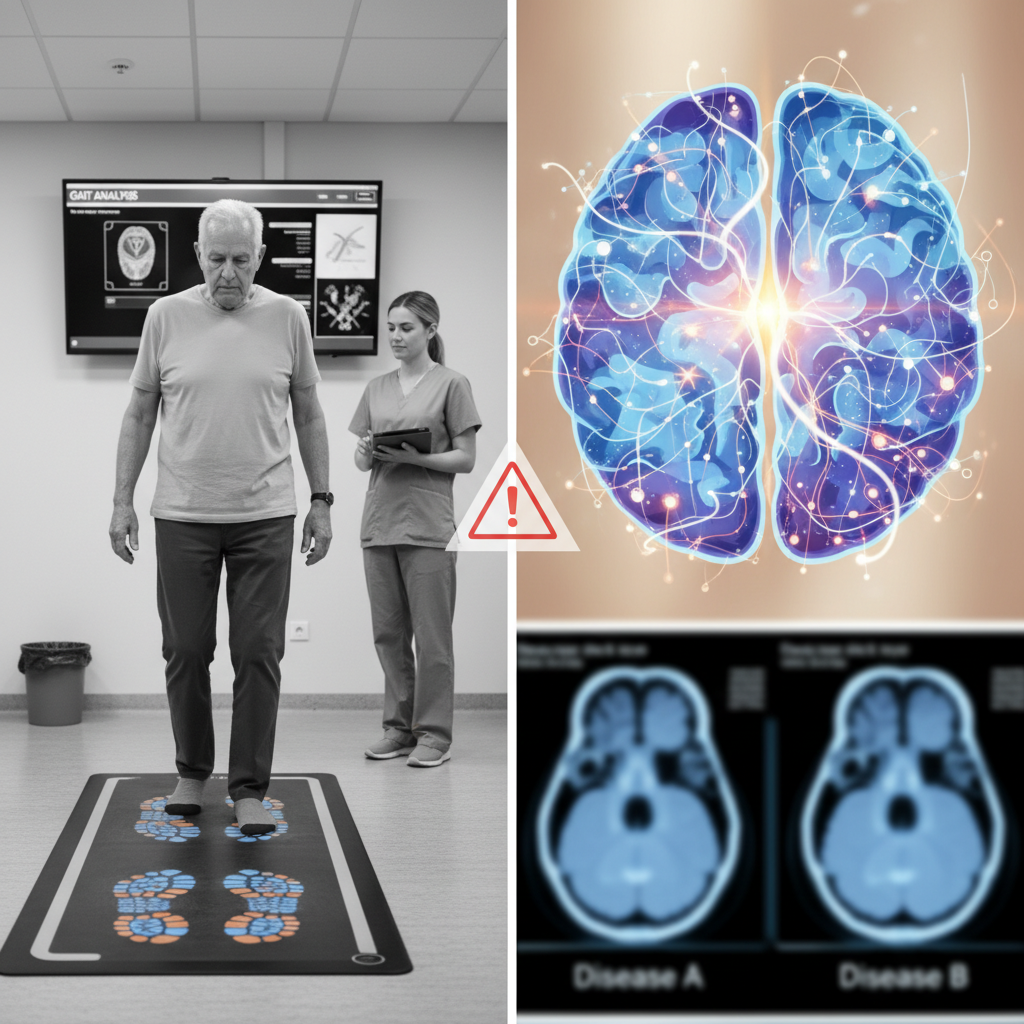 Como a forma de andar pode dar pistas sobre doenças neurológicas parecidas