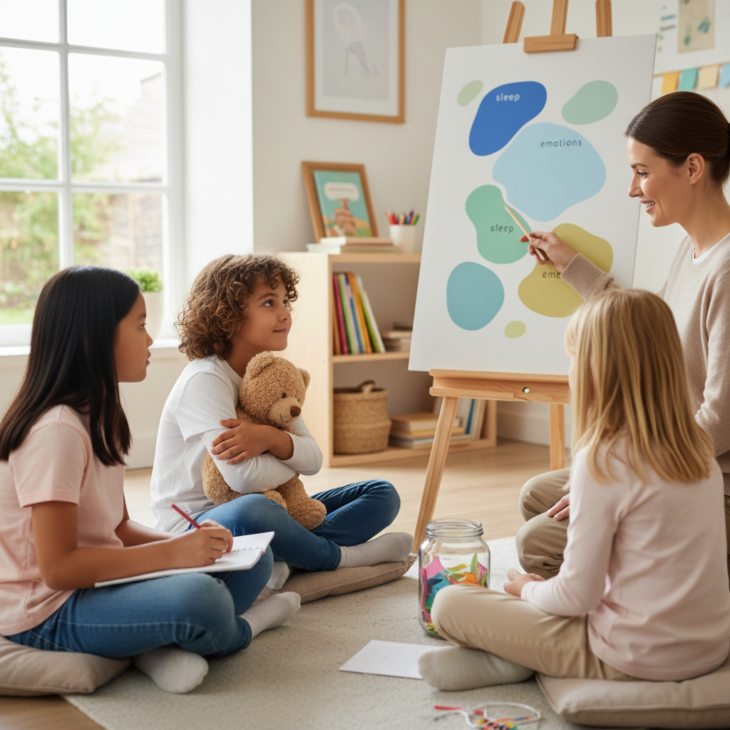 Pesadelos persistentes em crianças podem estar ligados ao sono e à regulação emocional — e há formas de quebrar esse ciclo sem remédios