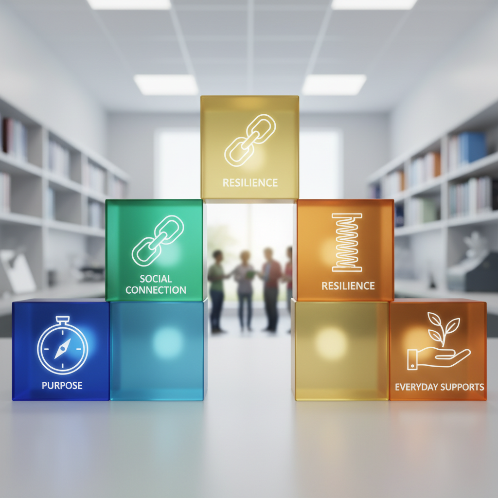 Saúde mental não é só ausência de doença — estudo reforça que bem-estar também envolve propósito, vínculos e apoio no dia a dia