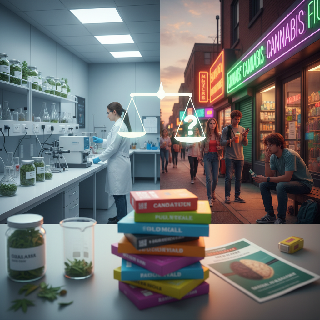 Legalização da cannabis pode estimular inovação, mas a comercialização nem sempre anda do lado da saúde pública