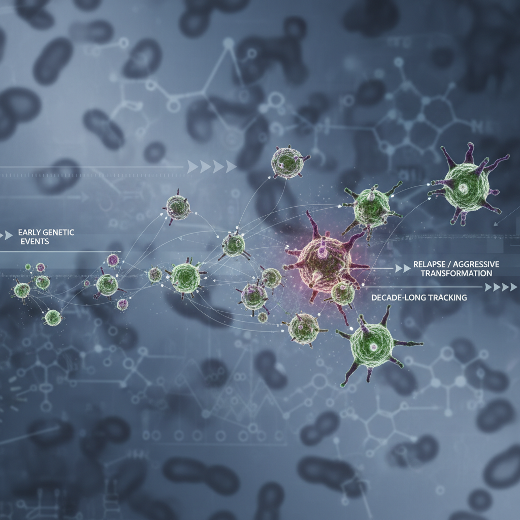 Estudo de longo prazo mostra como alguns cânceres do sangue evoluem — e por que certas doenças voltam mais agressivas